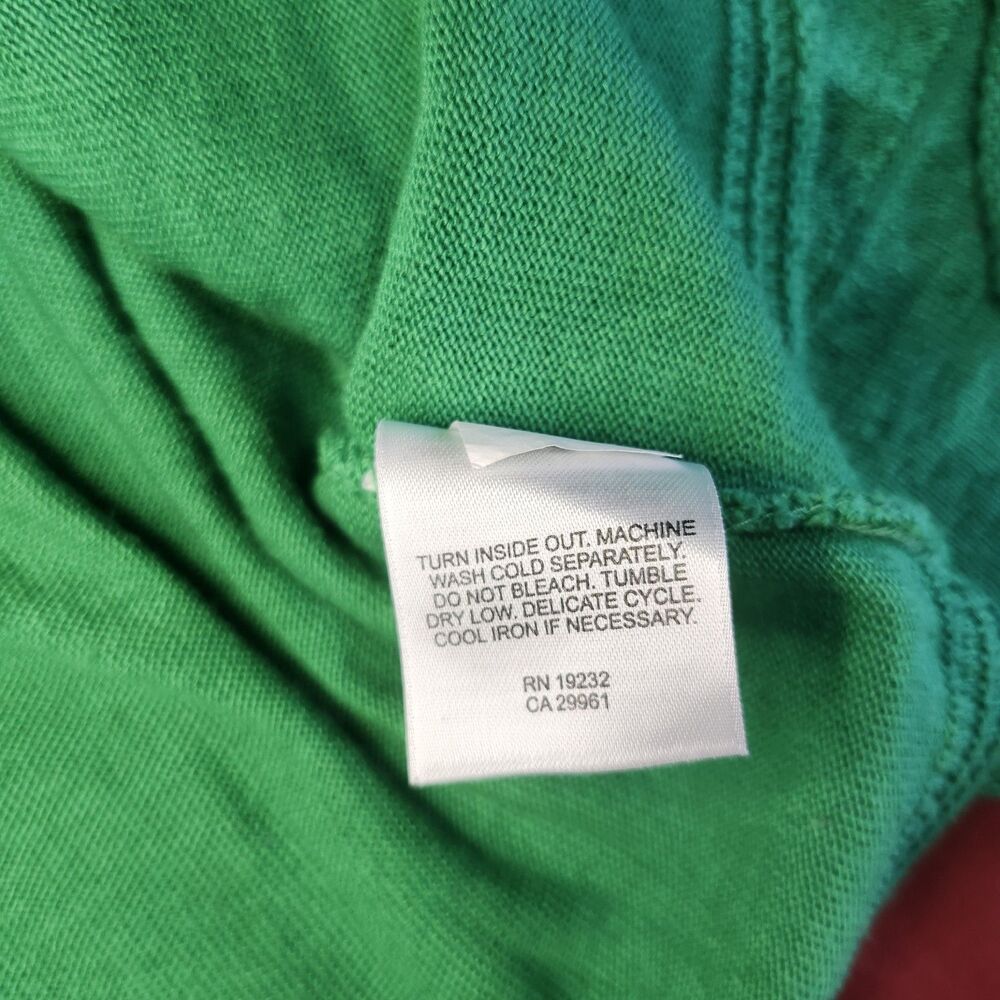 Alfred Dunner Green Open Front Cardigan w Attached Shell Textured Knit Women L - Picture 10 of 10